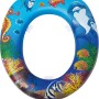 Kinder-WC-Sitz Ocean aus Kunststoff mit bunten Seetier-Motiven.