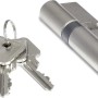 Profilzylinder mit drei Schlüsseln für Haustür ThermoSpace Palermo.