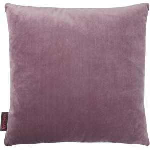 Magma Samtkissen in Weinrot, zweifarbig (40x40 cm). Dekokissen für Wohnzimmer und Sofa.