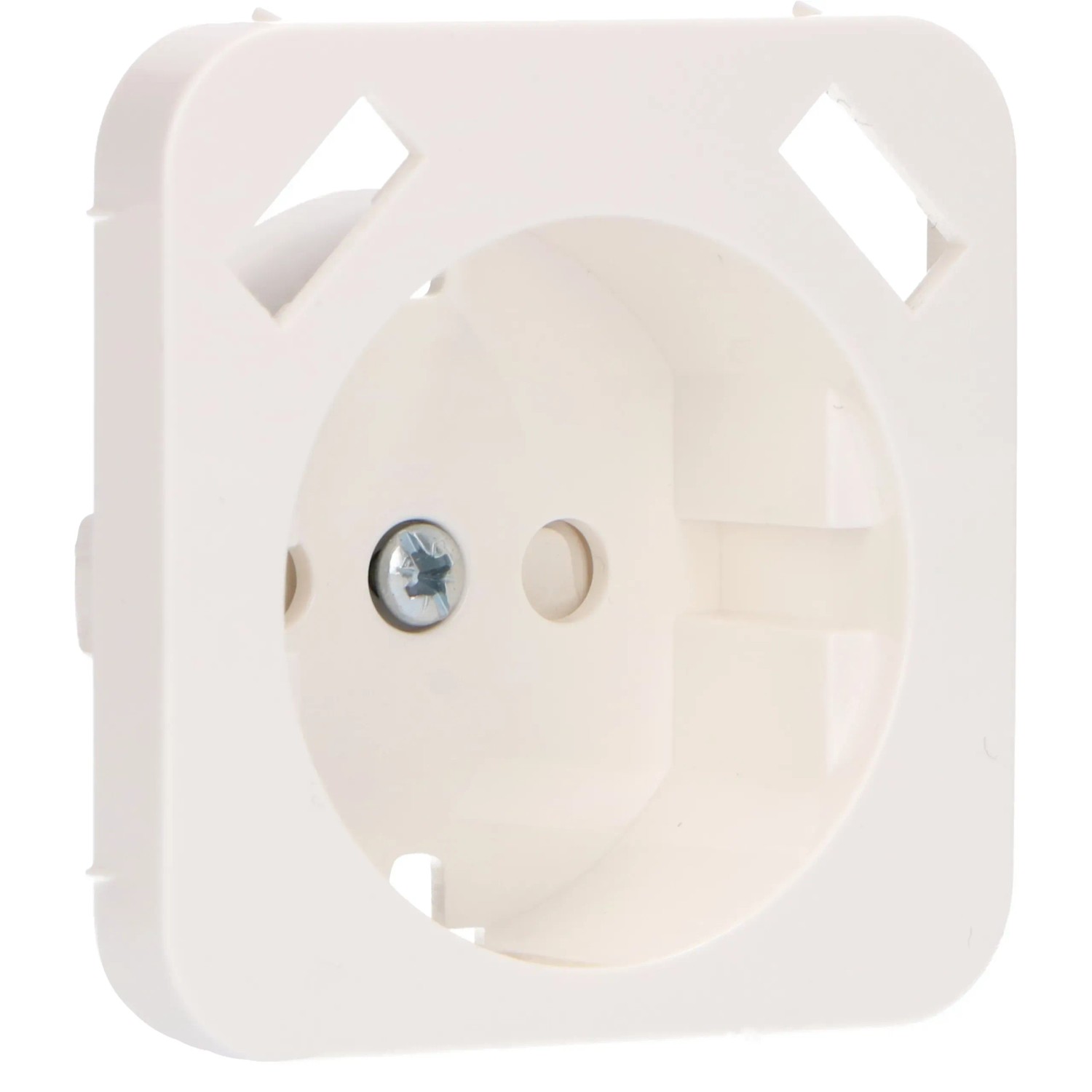 Weißer ProCharge Steckdoseneinsatz Reflex SI mit USB-A Anschlüssen.