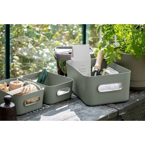 SmartStore Aufbewahrungskörbe Comfort M in Aquaverde, 5,3 l, für Ordnung im Haus & Garten.