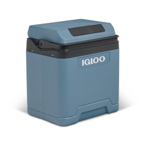 Igloo Kühlbox IE27 DC, 26 l, eisblau. Thermoelektrische Kühlbox für Auto & Camping.