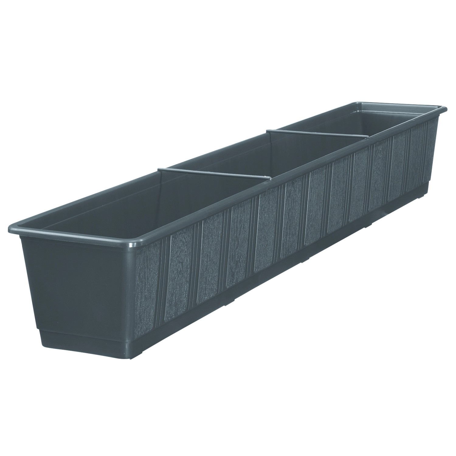 Geli Blumenkasten Standard ca. 100 cm Anthrazit kaufen bei OBI