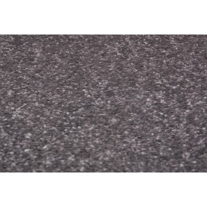 Grauer Teppichboden Rom als Meterware, 400 cm breit, aus pflegeleichtem Polypropylen.