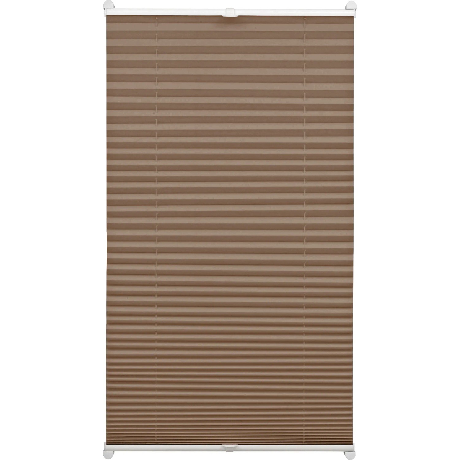Gardinia EasyFix Plissee mit 2 Bedienschienen 70 cm x 130 cm Taupe kaufen bei OBI