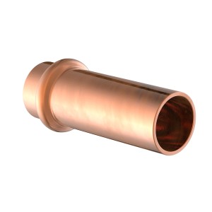 Kirchhoff CU-Reduziernippel, 15 mm x 12 mm, aus Kupfer für Pressfittings.
