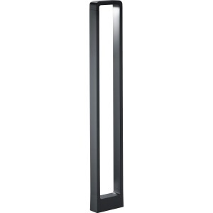 Moderne Trio LED-Wegeleuchte Reno in Anthrazit, Aluguss, 100cm hoch.