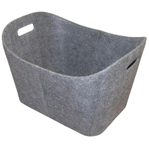 Lienbacher Filzkorb Grau eckig