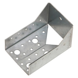 Balkenschuh Typ B, 80x120 mm, verzinkt, für Holzkonstruktionen und sichere Verbindungen.