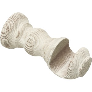 Gardinia Träger Country Rustikal offen, Castell-Eiche, zur Befestigung von Stilgarnituren.