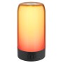Globo Tischleuchte Sandrina, schwarz matt, mit Farbwechsler und Smart Light Funktion.
