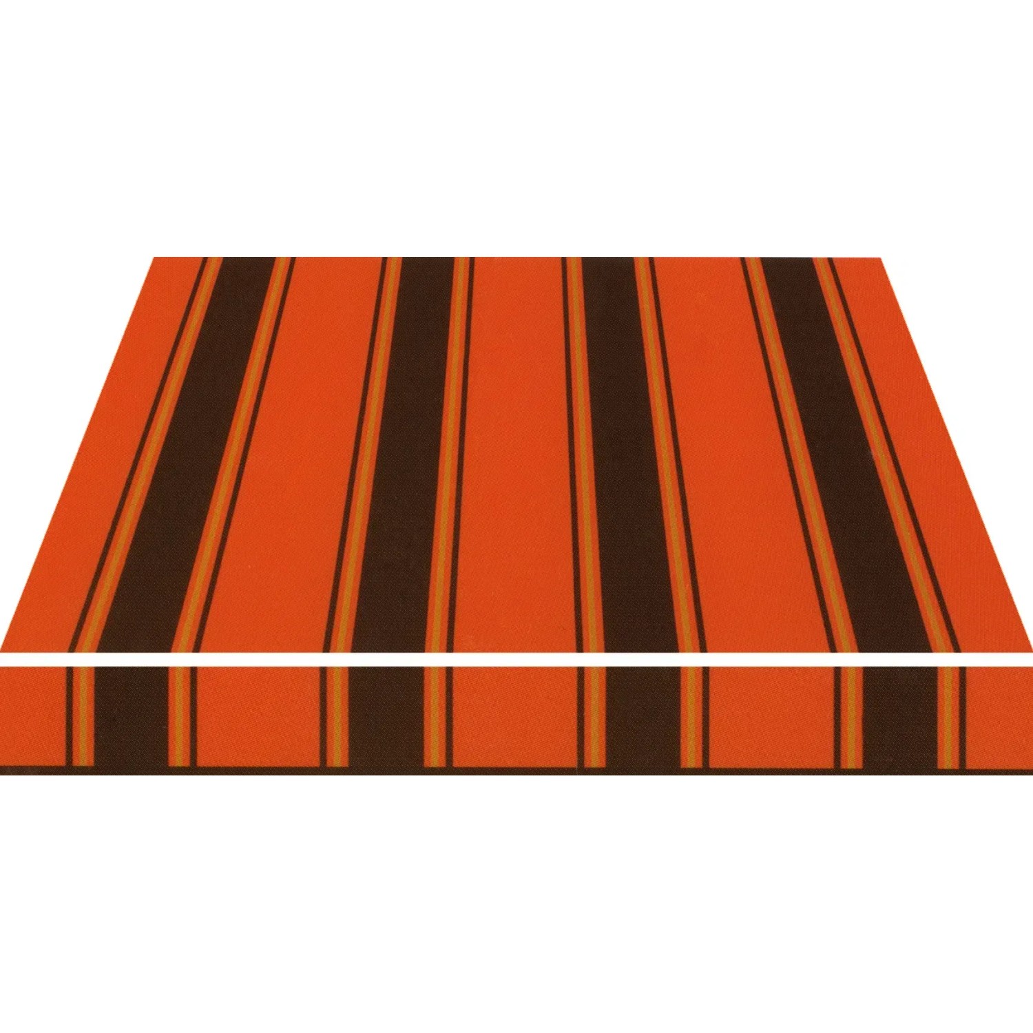 Spettmann Halbkassettenmarkise Sky Klassik, 250x200 cm, rot-schwarz gestreift.