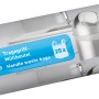 Rolle Müllbeutel, 25 l, mit Tragegriff, 25 Stück, aus transparentem Kunststoff.