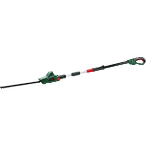 Bosch Akku-Teleskop-Heckenschere UniversalHedgePole 18 mit Akku für hohe Hecken.