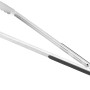 Steuber Grillzange aus Edelstahl, ideal zum Wenden von Grillgut. Grillutensil mit Aufhängeöse.