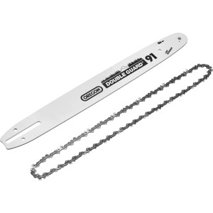 Ersatzteil Schiene und Kette für LUX-TOOLS Elektro-Kettensäge E-KS-2000/405