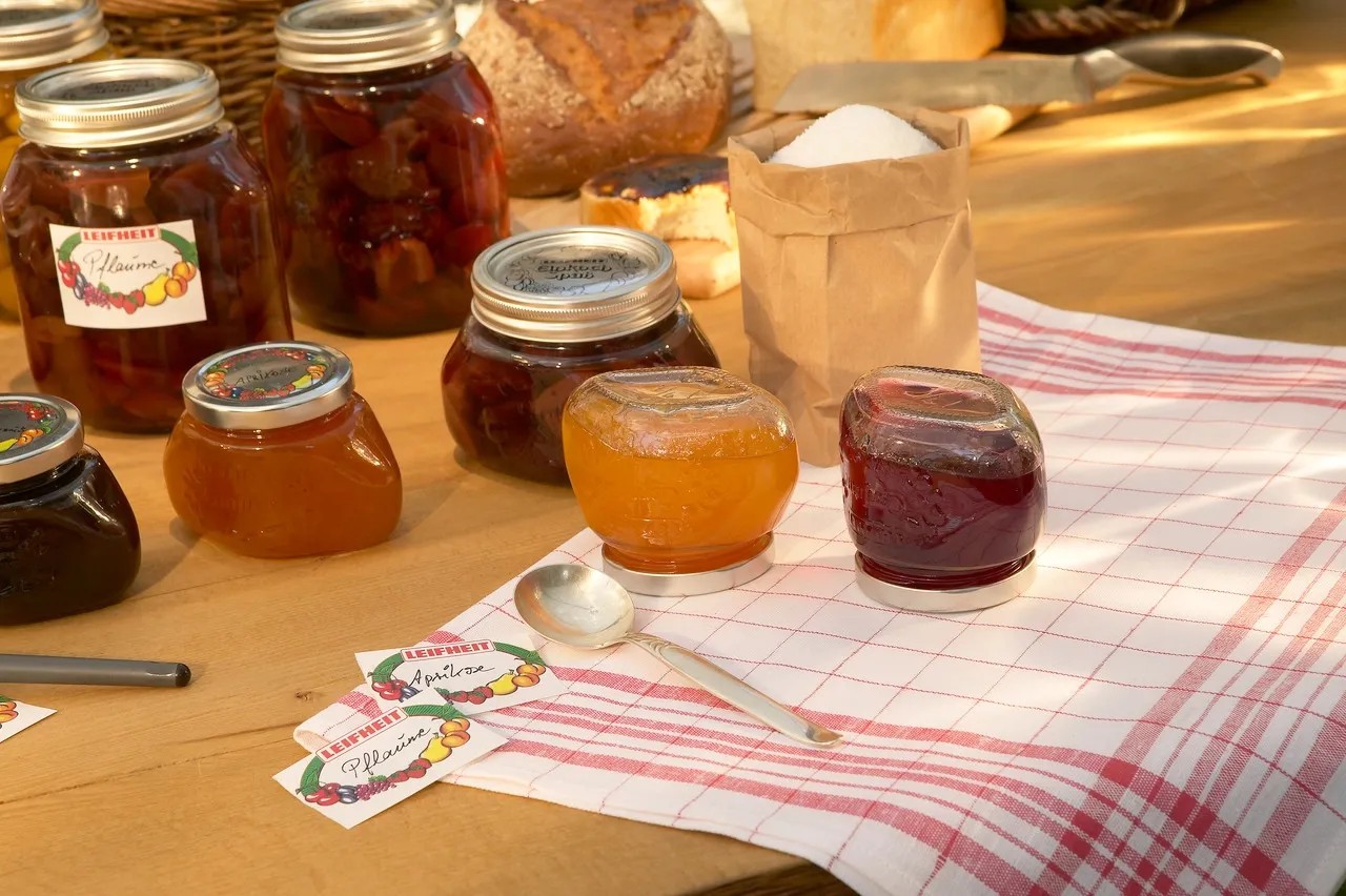 Leifheit Ersatzdeckel Für Marmeladengläser - 10 Stück Metall 66mm