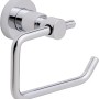tesa® LOXX Toilettenrollenhalter, hochglanzverchromt, ohne Deckel.