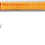 VASNER SlimLine X20 Infrarot-Heizstrahler in Silber mit Fernbedienung.