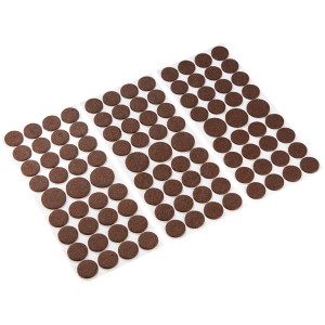 Filzgleiter-Set CLS, 105-teilig, braun, zum Schutz von Möbeln und Böden vor Kratzern.