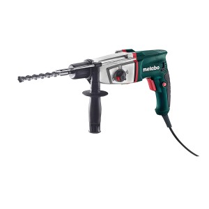 Metabo Kombihammer KHE 2443 mit Bohrer und Zusatzhandgriff.