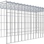 Gabiona Anbaukorb Typ 4, 40x100x40 cm, Maschenweite 5x10 cm, galvanbeschichtet.