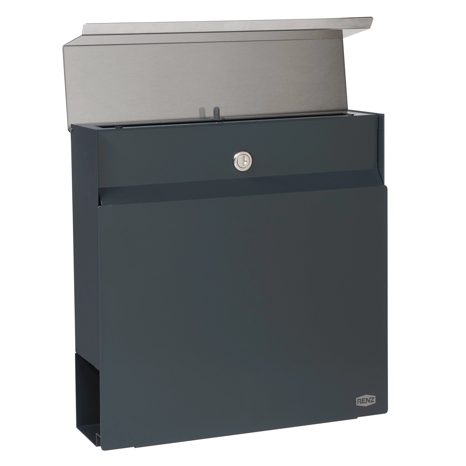 Renz Briefkasten Piazza N Anthrazit 36,7 cm x 37,5 cm x 11,5 cm_4