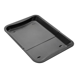 Ausziehbares Zenker Herdbackblech Black Metallic, 34,5-52 cm, für Küche & Backofen.