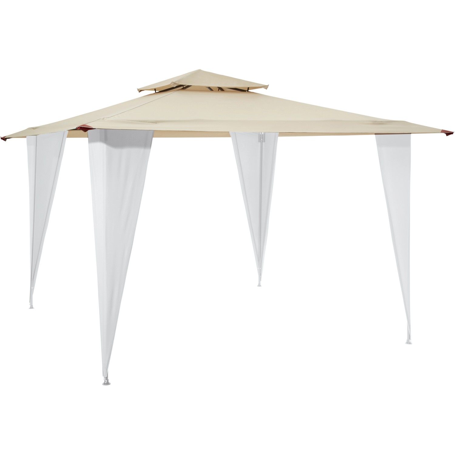 Ersatzdach für Pavillon Nerja 350 cm x 350 cm Beige kaufen bei OBI