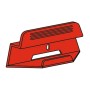 Roter Parador Leistenclip SL4/SL18 für Sockelleisten, Zubehör für Laminat & Parkett.