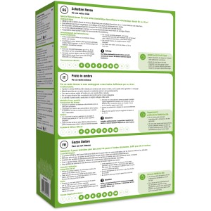 OBI Schattenrasen 1 kg: Spezieller Rasensamen für schattige Lagen, für dichten, grünen Rasen.