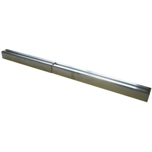 Absaar Solar Schienenverbinder, 20cm, aus Aluminium zum Verbinden von Montageschienen.