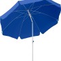 Blauer Schneider Balkonschirm Ibiza Ø 200 cm mit Knickfunktion für den Balkon.