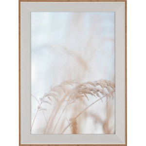 Holz-Bilderrahmen (21x29,7 cm) in Natur, FSC-zertifiziert für Wandmontage.