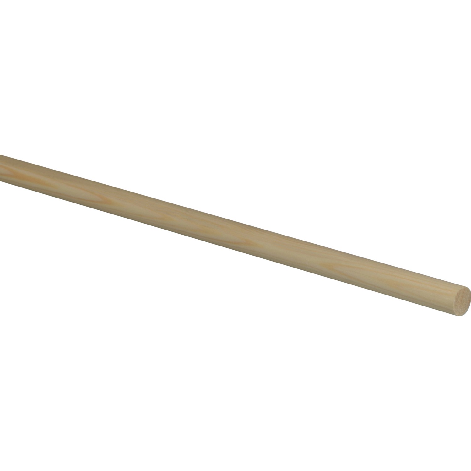 Heller, astreiner Rundstab aus Fichte/Kiefer, 13x2400 mm, für Bastelarbeiten.