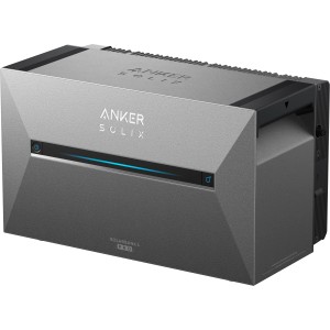 Anker Solix Solarbank 3 E2700 Pro für Balkonkraftwerke, silberfarben.