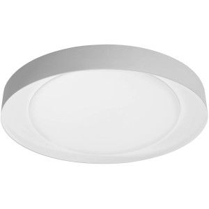 Ledvance Smart+ WiFi Deckenleuchte Orbis Eye, silber, Ø 49cm, tunable white.