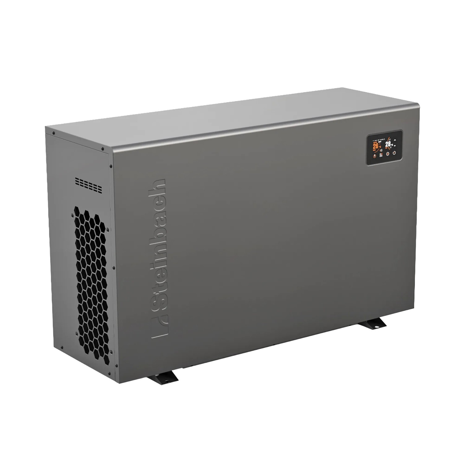 Steinbach Wärmepumpe Silent 13 für Pools bis 60.000 l, mit digitalem Display.