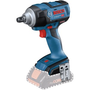 Bosch Professional GDS 18V-300 Akku-Bohrschrauber (Solo) in Blau und Schwarz.