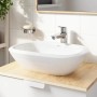 Grohe QuickFix Waschtischarmatur Start XL auf Aufsatzwaschbecken im Bad.