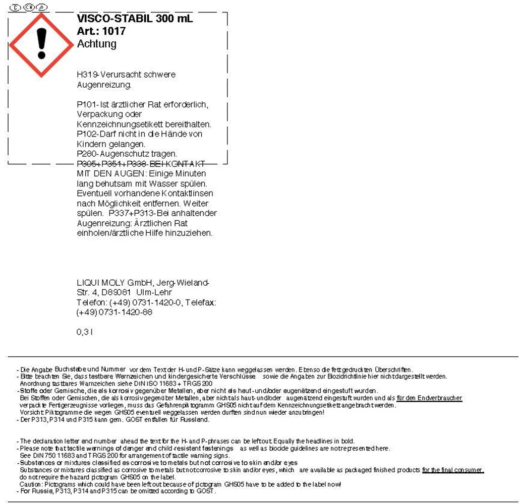Liqui Moly Visco-Stabil 300 ml kaufen bei OBI