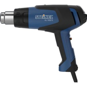 Steinel Heißluftgebläse HL 1820 S in Blau und Schwarz.