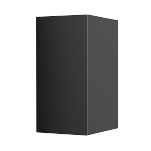 Schwarze Philips Hue LED-Wandleuchte Resonate für den Außenbereich.