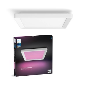 Philips Hue LED-Panel Tento White & Color Ambiance S Weiß 29,5 cm x 29,5 cm