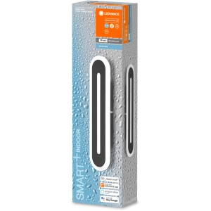 Verpackung der Ledvance Smart+ WiFi Wandleuchte Orbis Bath Wall 30cm, Bad-Wandleuchte mit App-Steuerung.