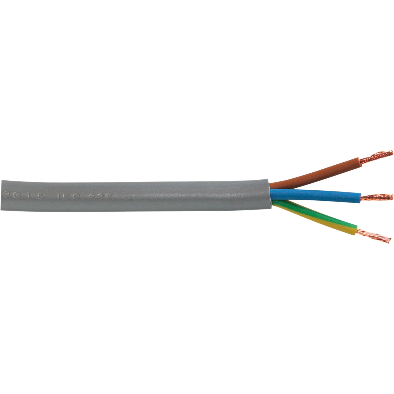10m H05VV-F Schlauchleitung 3G1,5 Mm² Schwarz – Gerätekabel Für Haushaltsgeräte Wie Kühlschrank & Waschmaschine