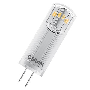 Osram LED-Leuchtmittel G4, 1,8W, warmweiß, 5er Set. Kompakte LED Lampe für G4 Fassung.