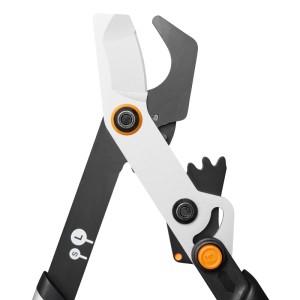 Fiskars Astschere Bypass LX108 X-Series, orange-schwarz, für Äste bis 50mm Durchmesser.