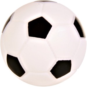 Jollypaw Fußball Vinyl, ø 6cm, Apportierspielzeug für Hunde.