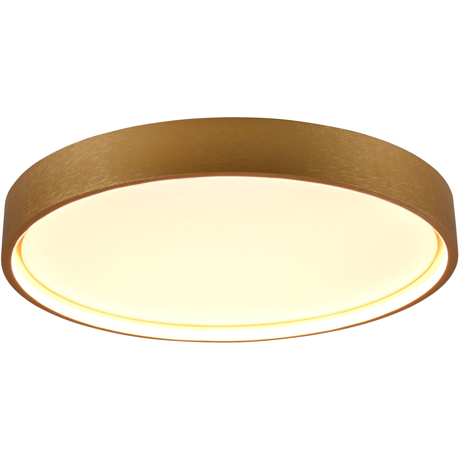 Trio LED Deckenleuchte Doha Messing matt Ø 45 cm kaufen bei OBI
